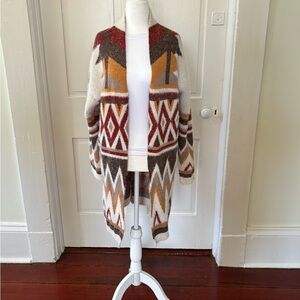 Geometric Patterned Women's Sweater